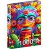 Image de Enjoy Puzzle legpuzzel Floral Totem 1000 stukjes kunst puzzel.