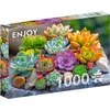 Image de Enjoy Puzzle legpuzzel succulenten 1000 stukjes puzzelspel.
