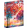 Image de Enjoy Puzzle - Blauwe vogels verliefd [ Bluebirds in Love ] - Generatieve Kunstmatige Intelligentie - 1000 stukjes 48×68cm (H×B) - AI Puzzels voor volwassen - Enjoy-2299
