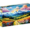 Image de Flowered Valley Puzzel 1000 Stukjes