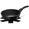 Image de Berlinger Haus 6184 - Diepe koekepan met 2 giet mogelijkheden - 24 cm - Black rose collection