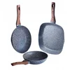 Image de Granit Set 3 Koekenpannen - Inductie & Gas - Ø 20, 24, 28 cm