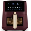 Image de Berlinger Haus Airfryer XL Mat Bordeaux - met Kijkvenster - 5 Liter - 1400W