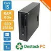 Image de PC bureautique rapide et fiable   HP EliteDesk i5 8 Go SSD 256 Go en occasion ou reconditionné