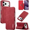 Image de Telefoonhoesje geschikt voor Apple iPhone 17 Pro | Luxe Bookcase | Magneetsluiting | Kunstleer | Rood