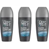 Image de Dove Deo Roller Clean Comfort - 3 x 50 ml