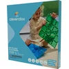 Image de Cleverclixx | Big Plates | 2 Stuks | Magnetisch speelgoed | Bouwplaten | Groen en blauw