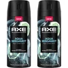 Image de Axe - Deodorant - Spray - Aqua Bergamot - 150ml x 2