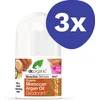 Image de Dr Organic Marokkaanse Argan Olie Deodorant (3x 30ml)