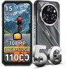 Image de OUKITEL WP62 Rugged Smartphone 5G - 36GB RAM - 512GB ROM - 6,6 inch FHD+ 120Hz - 11000mAh 33W - 108MP Camera - Android 15 - Dual SIM - IP68/IP69K Outdoor telefoon - NFC GPS OTG - Zwart