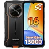 Image de DOOGEE Fire 7 Robuuste Smartphone - IP68/IP69K Outdoor Telefoon - Dual SIM 5G - 6GB RAM - 128GB ROM - 13000mAh 18W - Android 15 - 6,6 inch - 64MP AI-camera - NFC, GPS, OTG - Oranje