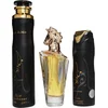 Image de Lattafa - Maahir Cadeauset -100 ml Eau de Parfum - 200 ml Deodorant - 300 ml Luchtverfrisser