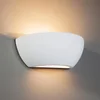 Image de Lindby - Wandlamp - 1licht - Gips, metaal, glas - H: 9 cm - E14 - wit
