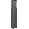 Image de Lucande - LED buitenlamp - aluminium, polycarbonaat - H: 80.3 cm - antraciet