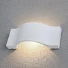 Image de Lucande - LED wandlamp buiten - 1licht - Gegoten aluminium, polycarbonaat - H: 8.4 cm - wit, wit gesatineerd - Inclusief lichtbron