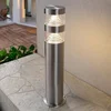 Image de Lindby - LED buitenlamp - 1licht - Roestvrij staal, kunststof - H: 40 cm - roestvrij staal, helder - Inclusief lichtbron