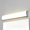Image de Lindby - LED wandlamp - 1licht - acryl, metaal - H: 9.4 cm - wit gesatineerd, chroom - Inclusief lichtbron