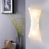 Image de Lindby - wandlamp - 2lichts - Glas, metaal - H: 38.3 cm - E14 - wit albast, chroom