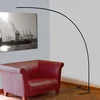 Image de Lindby - LED vloerlamp- met dimmer - 1licht - metaal, aluminium, kunststof - H: 200 cm - Inclusief lichtbron