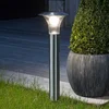 Image de Lindby - Solar buitenverlichting - 1licht - Roestvrij staal, kunststof - H: 66 cm - roestvrij staal, helder - Inclusief lichtbron