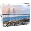 Image de Tactic Öresund Bridge   Puzzel   1000 stukjes   Iconische Verbinding tussen Landen   Strak en Rustgevend Ontwerp   Hoogwaardige Scandinavische Kwaliteit