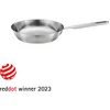 Image de Fiskars Koekenpan All Steel Pure - Pan voor alle Kookplaten - Koekenpan 24 cm - Ceratec  Antiaanbaklaag - RVS Pannen