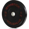 Image de Gymstick 15kg Olympische Bumper Plate Zwart 15 kg