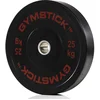 Image de Gymstick 25kg Olympische Bumper Plate Zwart 25 kg