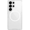 Image de Nillkin Nature Pro Magnetic Hoesje Geschikt voor Samsung Galaxy S25 Ultra - Compatibel met MagSafe en Qi2 - Back Cover met Magneet - Wit