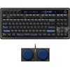 Image de 8BitDo Retro 87 Mecha BREAK - Bedraad & draadloos - Kailh Glaze Jellyfish Pro linear switches - US Qwerty - zwart, blauw