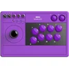 Image de 8BitDo Arcade Stick 2.4G PC & NS Purple - Geschikt voor Switch en Windows - Bluetooth, 2,4 GHz, USB-C - Paars