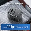 Image de Vention FJEB0 Universal Wall Charger / Universal Power Outlet / 1xUSB Type-C / 2xUSB / 65W