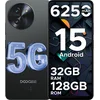 Image de DOOGEE Note59 5G - Smartphone - Mobiele Telefoon - 32 GB RAM+128 GB ROM (2TB/TF) - Android 15 - 6250 mAh - 6,75 inch HD+ 120 Hz -Face ID - AI camera- Dual SIM - NFC - Zwart
