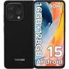 Image de DOOGEE N55 - Smartphone - 16 GB RAM + 128 GB ROM 2TB/TF  - 6.56 inch + 90Hz IPS - 4G Dual SIM - 5150mAh - Android 15 - 5G WiFi - Face ID - GPS - Widevine L1 - Zwart