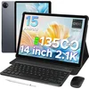 Image de Doogee TAB E3 Max VIP - Tablet - 48 GB RAM + 256 GB ROM /TF 2TB -MTK Helio G100 - 14 inth Ips - Android 16 - 13500mAh - 4G LTE - 5G WLAN - Vier luidsprekers - GPS - Grijs