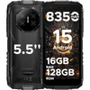 Image de DOOGEE Fire 3 Pro 4G - Robuuste Smartphone - Outdoor telefoon - 16 GB RAM+128 GB/2TB TF - Android 15 - 8350 mAh/18 W - 5,5 inch HD+ - Gemini AI - NFC - GPS - Face ID - Vingerafdrukscanner - Grijs