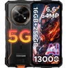 Image de DOOGEE Fire 7 5G - Android 15-Robuuste Smartphone-Outdoor Phone-6.6 inch HD+90Hz-16GB + 256GB/2TB -13000mAh/18W -64MP+16MP AI Dual Camera-Construction Site Dedicated Phone-IP68 Waterproof-Dustproof-NFC-OTG-3 Card Slots