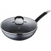 Image de Masterpro Wokpan met deksel Home Edition Ø28x8cm Aluminium - Koken - Bakken - Alle warmtebronnen - Anti Kleeflaag