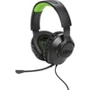 Image de JBL Quantum 100X Zwart/Groen - Gaming Headset voor Xbox - Bedraad - Over-Ear - PS4/PS5, PC, Xbox & Nintendo Switch