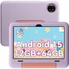 Image de Blackview Tab 20 Kids Tablet - Kindertablet - 12GB RAM - 64GB ROM - 10.1 inch - Android 15 - Ouderlijk Toezicht App - Oogzorgmodus - Inclusief Beschermhoes - Paars
