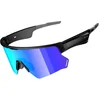 Image de Blackview D2 - 1080P full HD - Smart Glasses Met Vertaalfunctie, Muziek - Spraakgestuurde AI-Assistent - Smart Bril / Bril Camera - Blauw