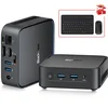 Image de Blackview MP50 Mini PC Sets - 16 GB DDR4 - 512 GB M.2 SSD - AMD Ryzen 5 3500U - Tot 3,7GHz - WiFi 5 - Windows 11 Pro - 4K UHD Kleine PC - Gigabit Ethernet - Inclusief Toetsenbord en Bluetooth-muis - Zwart
