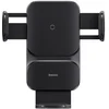 Image de Baseus Wisdom Telefoon Ventilatierooster Draadloos Opladen 15W Zwart