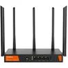 Image de Tenda W30E AX3000 draadloze router Gigabit Ethernet Dual-band (2.4 GHz / 5 GHz) Zwart