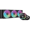 Image de DeepCool LQ360 - Vloeistofkoelsysteem processor Afmeting radiator: 360mm - voor Intel LGA: 1851, 1700, 1200, 115x - AMD AM5, AM4 - 3x FD12 ARGB Fans - zwart