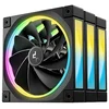 Image de Box ventilator DEEPCOOL R-FL12R-BKAPN3-G Ø 12 cm (3 Stuks)