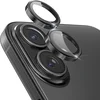 Image de BLUEO Camera Lens Protector Geschikt voor iPhone 17 - RVS & Glas - Zwart