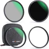 Image de K&F Concept Magnetic Filterkit 55mm ND1000 + CPL + UV + Magnetisch Adapterring