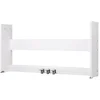 Image de Piano onderstel - NUX NPS1/WH - Houten standaard met 3 pedalen - Voor NPK10 en NPK20 - Wit