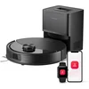 Image de Roborock Q10 S5+ Robotstofzuiger en Dweil met Zelflediging-Zuigkracht van 10000 Pa-Vibrerende dweilpads-Handsfree Reinigen tot 7 Weken-Dubbel Anti-klitontwerp-Automatisch dweilen-Obstakelvermijding-Zwart-S8 Plus Upgrade